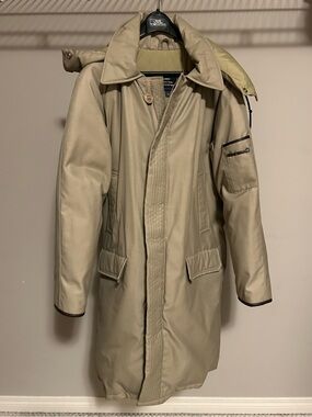 Vintage Sears Men’s Tan Winter Parka Jacket - Size 40
